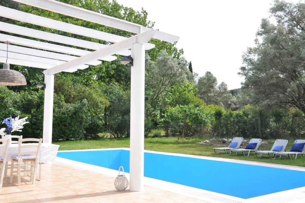 Villa Erietta Near Lefkas Center Apolpaina Dış mekan fotoğraf